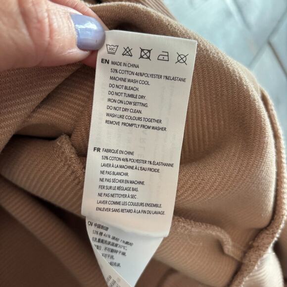 VARLEY | Women's Vine Half-Zip Pullover Tan Size XL - Picture 6 of 7